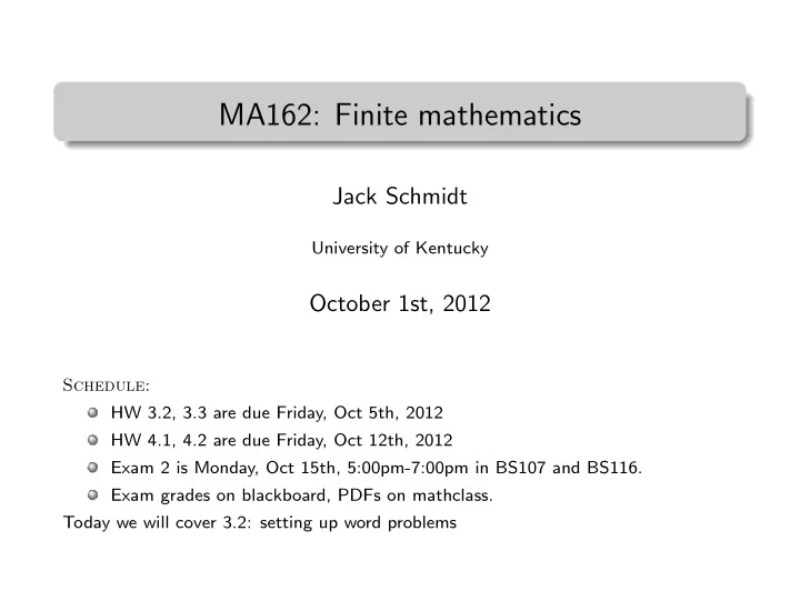 ma162 finite mathematics
