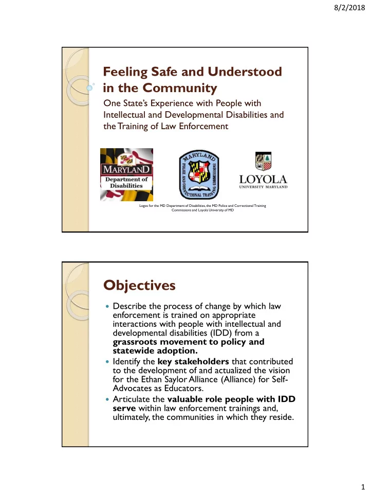 objectives