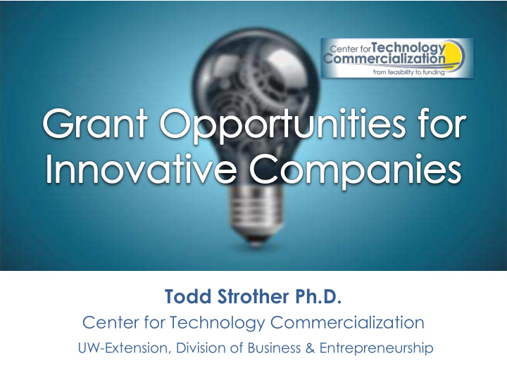 todd strother ph d