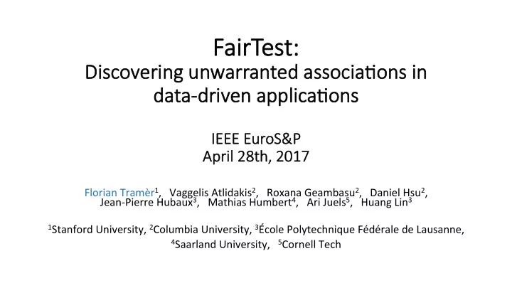 fa fairtest