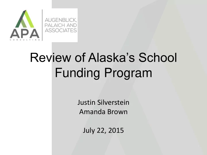 funding program