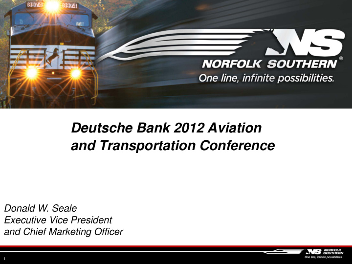 deutsche bank 2012 aviation and transportation conference
