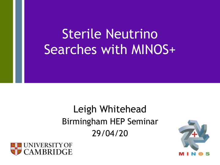sterile neutrino searches with minos