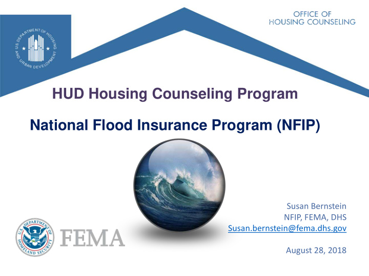 hud housing counseling program national flood insurance
