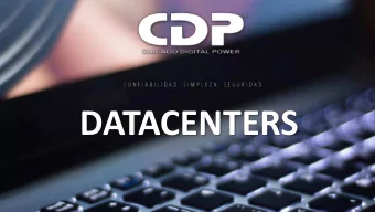 DATACENTERS ERS  DATACE  CENT  NTERS  What is a Dataceneter?  What makes up a Datacenter