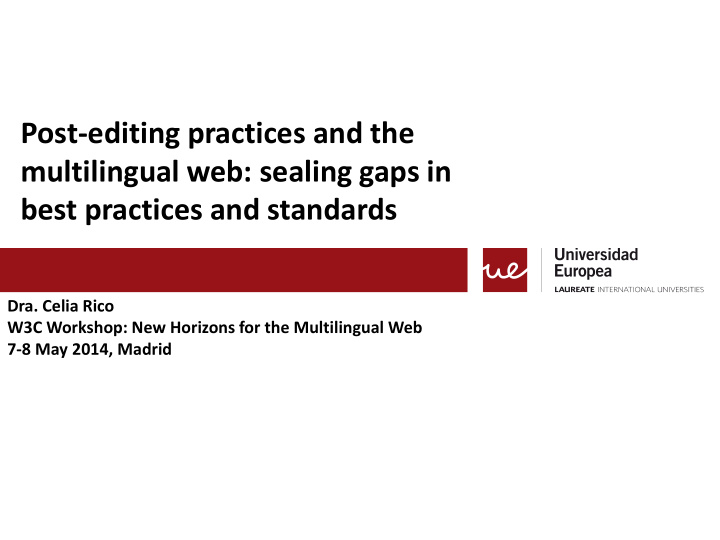 multilingual web sealing gaps in