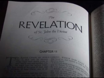 CHAPTER 11  8:7-9:21 3  3   years  years  Ch. 14  The Little Book  The Little Book  Three