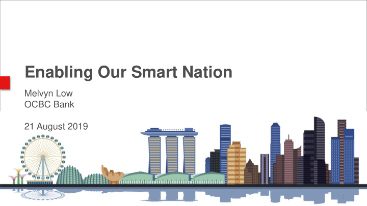 enabling our smart nation