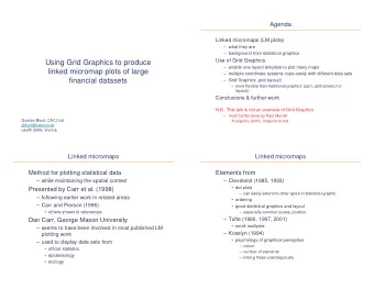 Using Grid Graphics to produce   enable one layout template to plot many maps  linked micromap