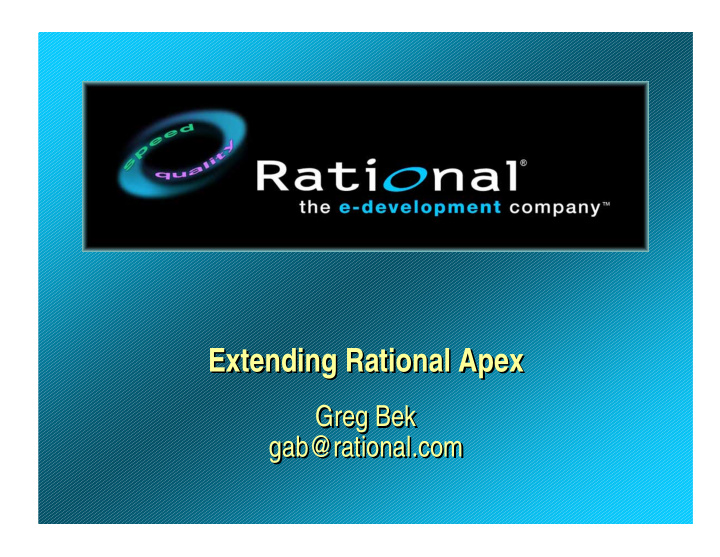 extending rational apex extending rational apex