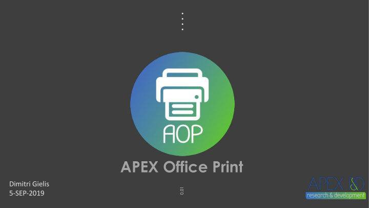 apex office print