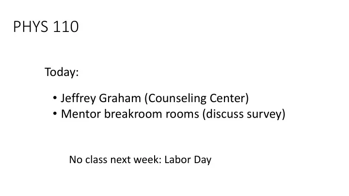 phys 110