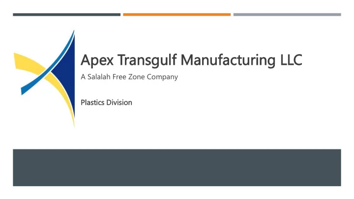 apex ex tran ansg sgul ulf f ma manu nufa facturing uring