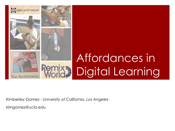 digital learning