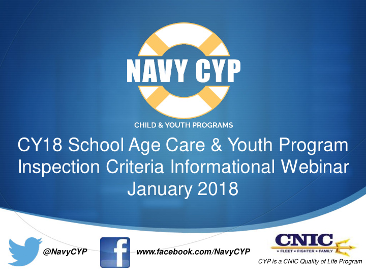 cy18 school age care youth program inspection criteria