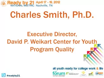 A Standard f  A S  tandard for  or  High Quality  High Quality  Instruction  Instruction
