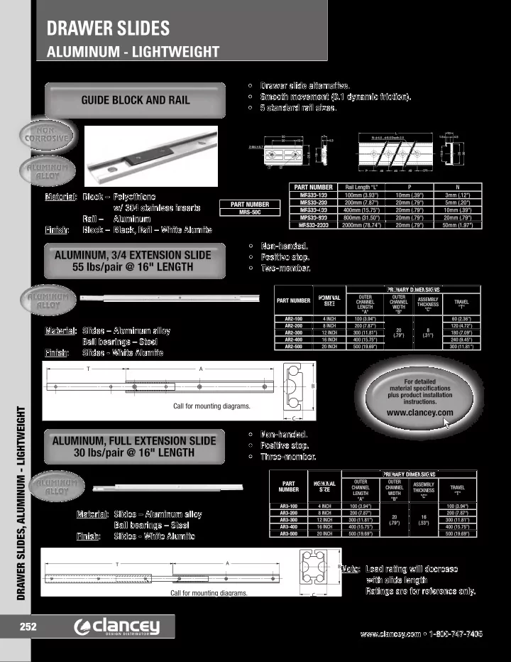 drawer slides