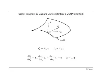 n j = 0 k = 1 , 2 x  x  x i  k  k  UC Irvine  The above equation is not generally