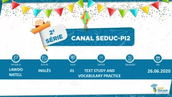 26.06.2020  NATELL  VOCABULARY PRACTICE  COMPETNCIA DE REA 2  Conhecer  e usar a lngua