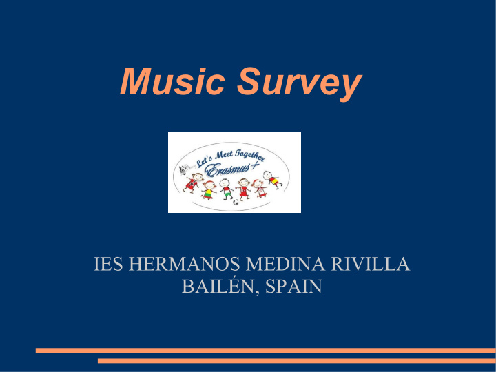 music survey