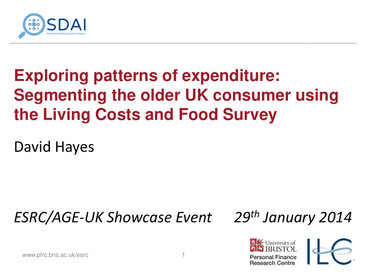 the living costs and food survey