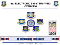 653 electronic sysytems wing overview