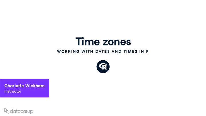 time z ones