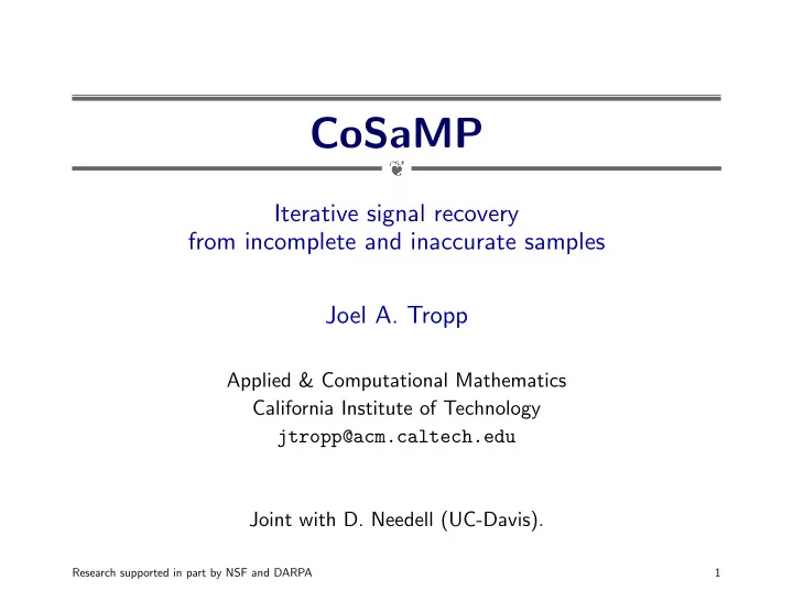 cosamp