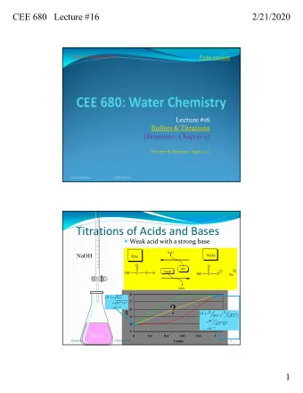 ?    10    3  .  85  6  K  K  pH            [  H  ]  w  w    [  OH  ]  K  C