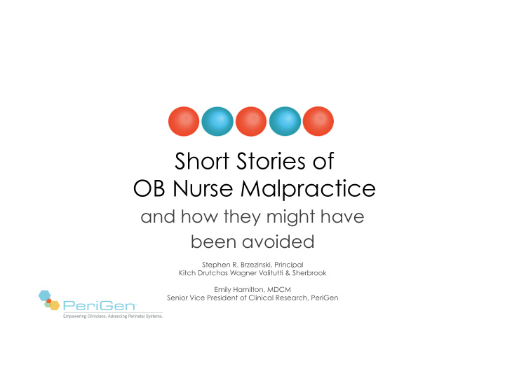 short stories of ob nurse malpractice