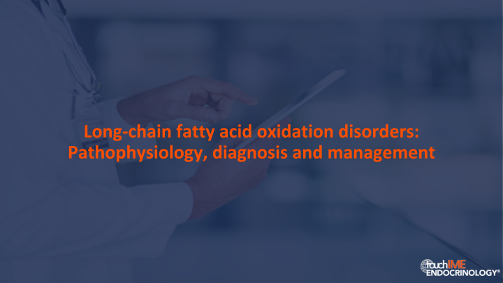 medium chain acyl coa dehydrogenase deficiency occurs in