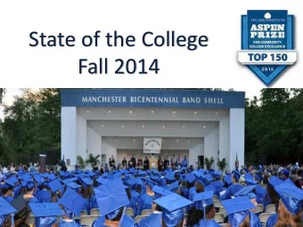 Fall 2014  Enrollment  Enrollment  FY2015 Operating Expenses  ($54,196,812)  Transfers  $134,314