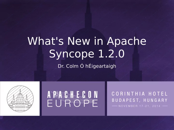 what s new in apache syncope 1 2 0