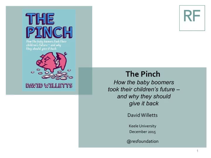 the pinch