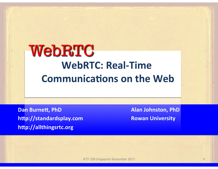 webrtc