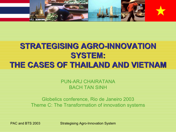 strategising agro innovation innovation strategising agro