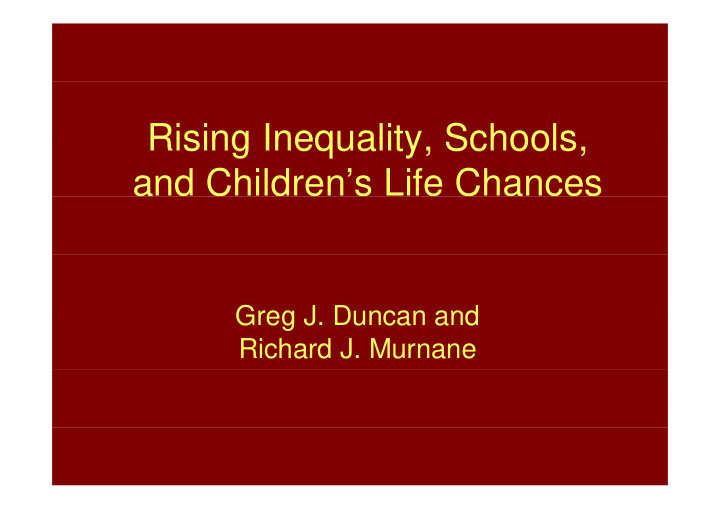 rising inequality schools rising inequality schools and
