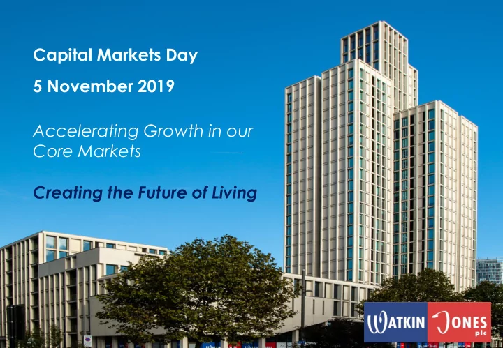 capital markets day