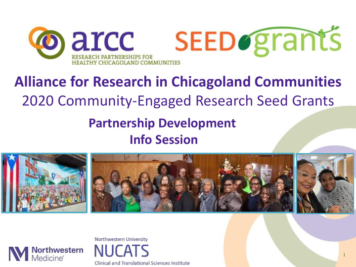 alliance for research in chicagoland communities 2020