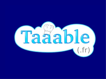 Computer Cooking Contest September the 1 st 2008  ---The Taaable Team---  2  3  4  5  6  Roadmap