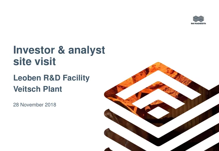 investor amp analyst