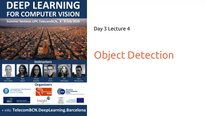 object detection deep convnets for recognition for images