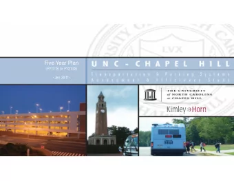 Five Year Plan  (FY1  7/1  8 to FY21  /22)  - Jan 201  7 -  1  Age  Agenda  nda  Planning