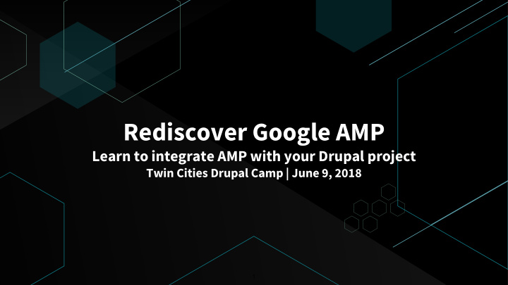 rediscover google amp
