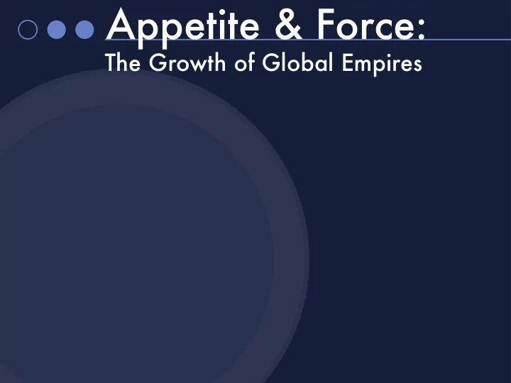 appetite force