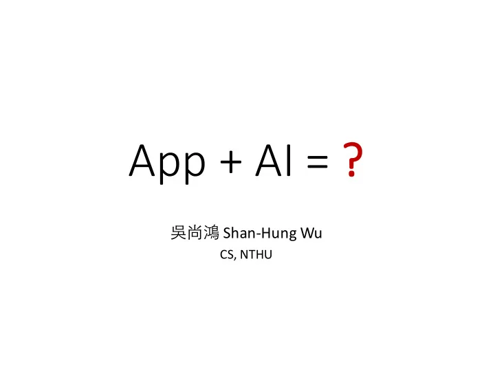 app ai