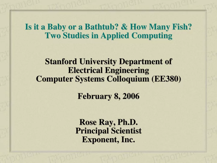 is it a baby or a bathtub how many fish is it a baby or a