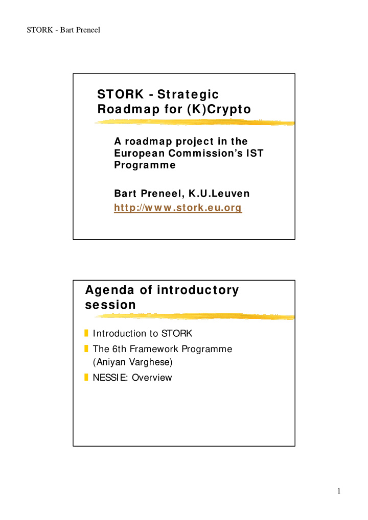 stork strategic roadmap for k crypto