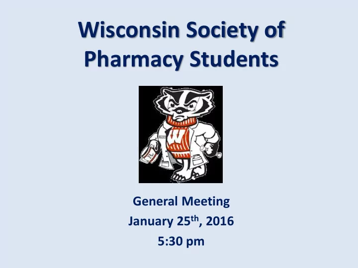 pharmacy students