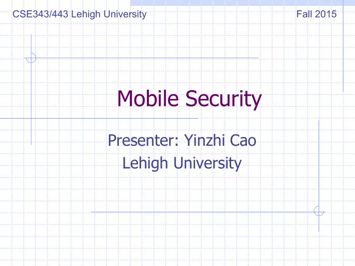 mobile security